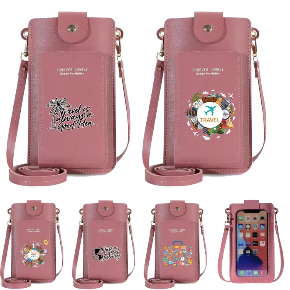 Простые портативные женские сумки, сумка для мобильного телефона, дорожная сумка с рисунком, сумка через плечо, легкие универсальные кошельки
Простые портативные женские сумки, сумка для мобильного телефона, дорожная сумка с рисунком, сумка через плечо, легкие универсальные кошельки