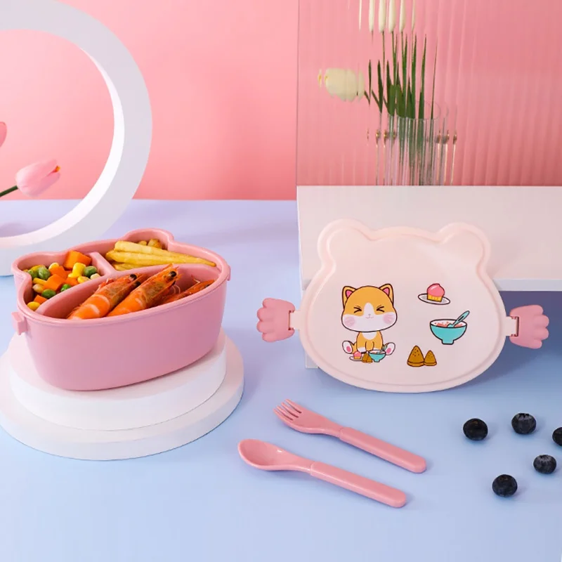 Children's Tableware Set - Bento Box with Knife and Fork, Portable Fresh-Keeping Bowl, Eco-Friendly Material, BPA-Free
Children's Tableware Set - Bento Box with Knife and Fork, Portable Fresh-Keeping Bowl, Eco-Friendly Material, BPA-Free