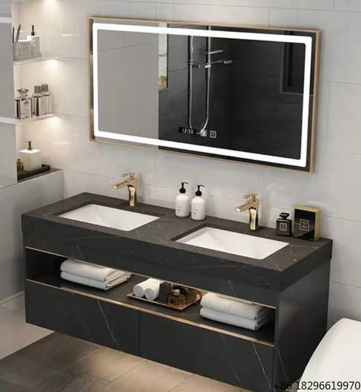 Modern Hotel Wall Hung Bathroom Mirror Cabinet Melamine Plywood Board Easy Clean Vanity For Home Apartment Bathroom Decor
Modern Hotel Wall Hung Bathroom Mirror Cabinet Melamine Plywood Board Easy Clean Vanity For Home Apartment Bathroom Decor