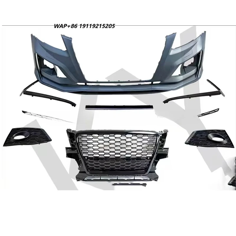 New High Quality PP Material RSQ5 Style Tuning Front Bumper Body Kit 2013-2018 for Q5 8R.5
New High Quality PP Material RSQ5 Style Tuning Front Bumper Body Kit 2013-2018 for Q5 8R.5