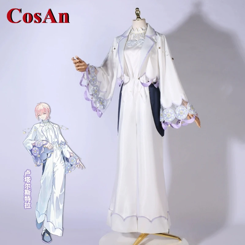 CosAn Anime Hangyodon Binary Star LALA Knight Cosplay Costume Gorgeous Elegant Activity Party Role Play Clothing
CosAn Anime Hangyodon Binary Star LALA Knight Cosplay Costume Gorgeous Elegant Activity Party Role Play Clothing