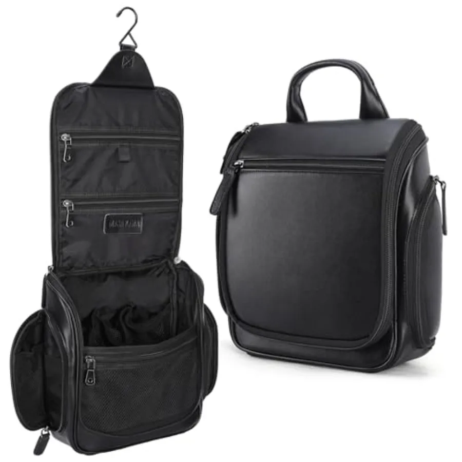 Masa Kawa Leather Hanging Travel Toiletry Bag for Men Portable Expandable Camping Cosmetics Makeup Toiletries Organizer Waterpr
Masa Kawa Leather Hanging Travel Toiletry Bag for Men Portable Expandable Camping Cosmetics Makeup Toiletries Organizer Waterpr