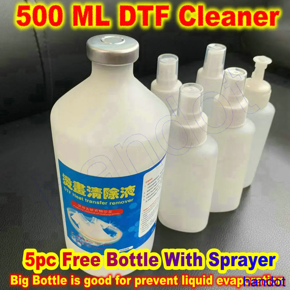 Dtf Printing Remover Screen Printed Remover Liquid DTF Cleaner Adhesive Remover For Direct To Film Cleaning Dtf Print Remove Kit
Dtf Printing Remover Screen Printed Remover Liquid DTF Cleaner Adhesive Remover For Direct To Film Cleaning Dtf Print Remove Kit