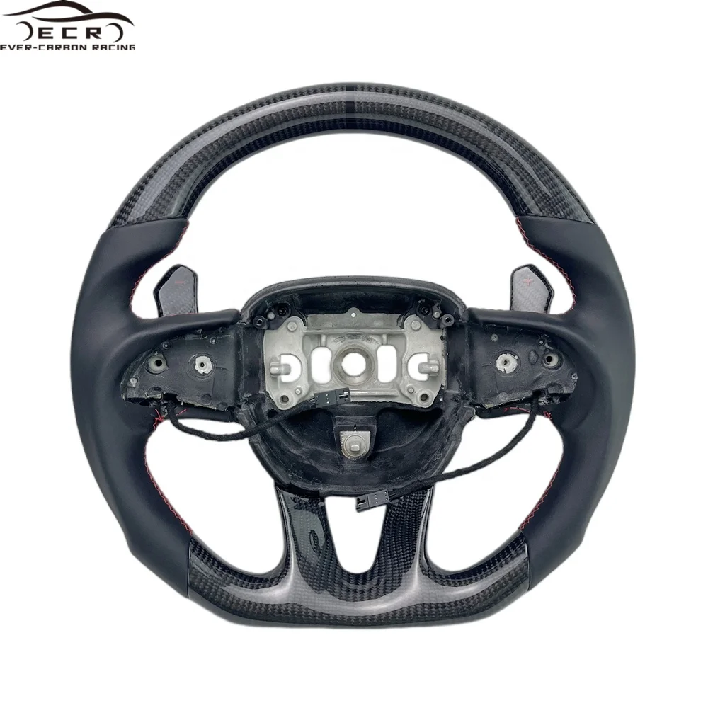 Лидер продаж, рулевое колесо Ever-Carbon Racing ECR, переключатели передач с плоским дном для зарядного устройства Challenger, рулевое колесо из углеродного волокна
Лидер продаж, рулевое колесо Ever-Carbon Racing ECR, переключатели передач с плоским дном для зарядного устройства Challenger, рулевое колесо из углеродного волокна