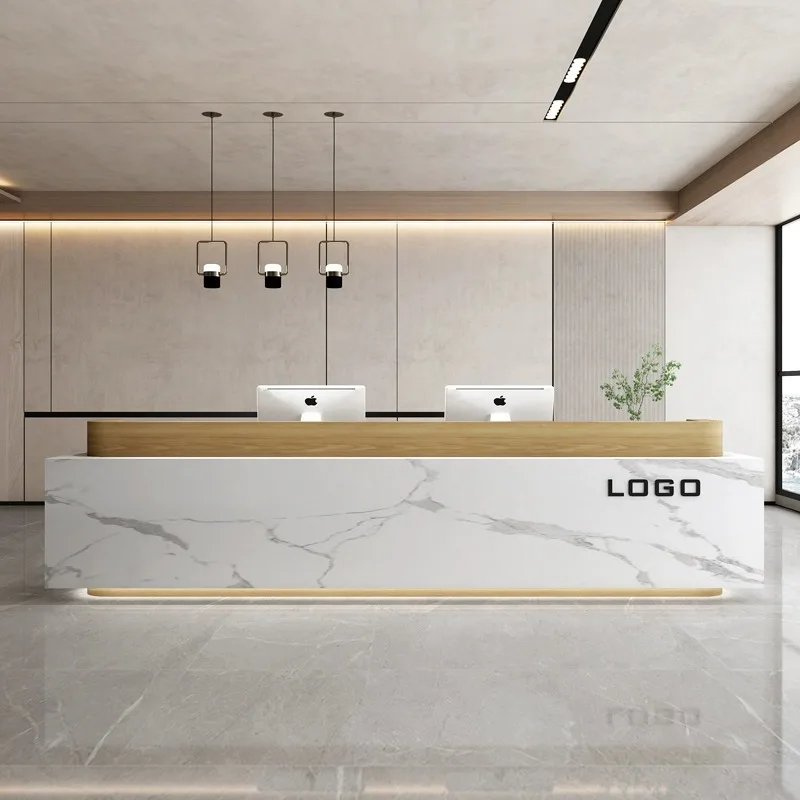 Simple company Hotel reception desk Marble bar Shops famous hotel checkout page Service counter
Simple company Hotel reception desk Marble bar Shops famous hotel checkout page Service counter
