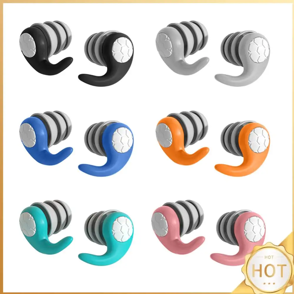 1 Pair Silicone Sleeping Earplugs Reduction Soundproof 3 Layers Sleep Noise Ear Plug with Storage Box for 5-12 Year Old Children
1 Pair Silicone Sleeping Earplugs Reduction Soundproof 3 Layers Sleep Noise Ear Plug with Storage Box for 5-12 Year Old Children