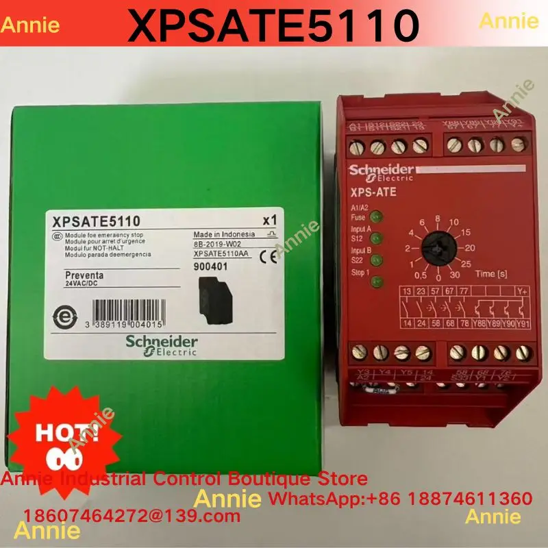 brand new Safety relay XPSATE5110
brand new Safety relay XPSATE5110