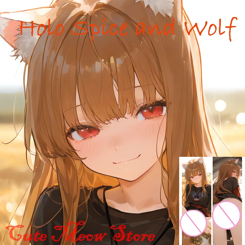 Dakimakura anime Holo Spice and Wolf Double-sided Print Life-size body pillows cover Adult pillowcase Customizable
Dakimakura anime Holo Spice and Wolf Double-sided Print Life-size body pillows cover Adult pillowcase Customizable