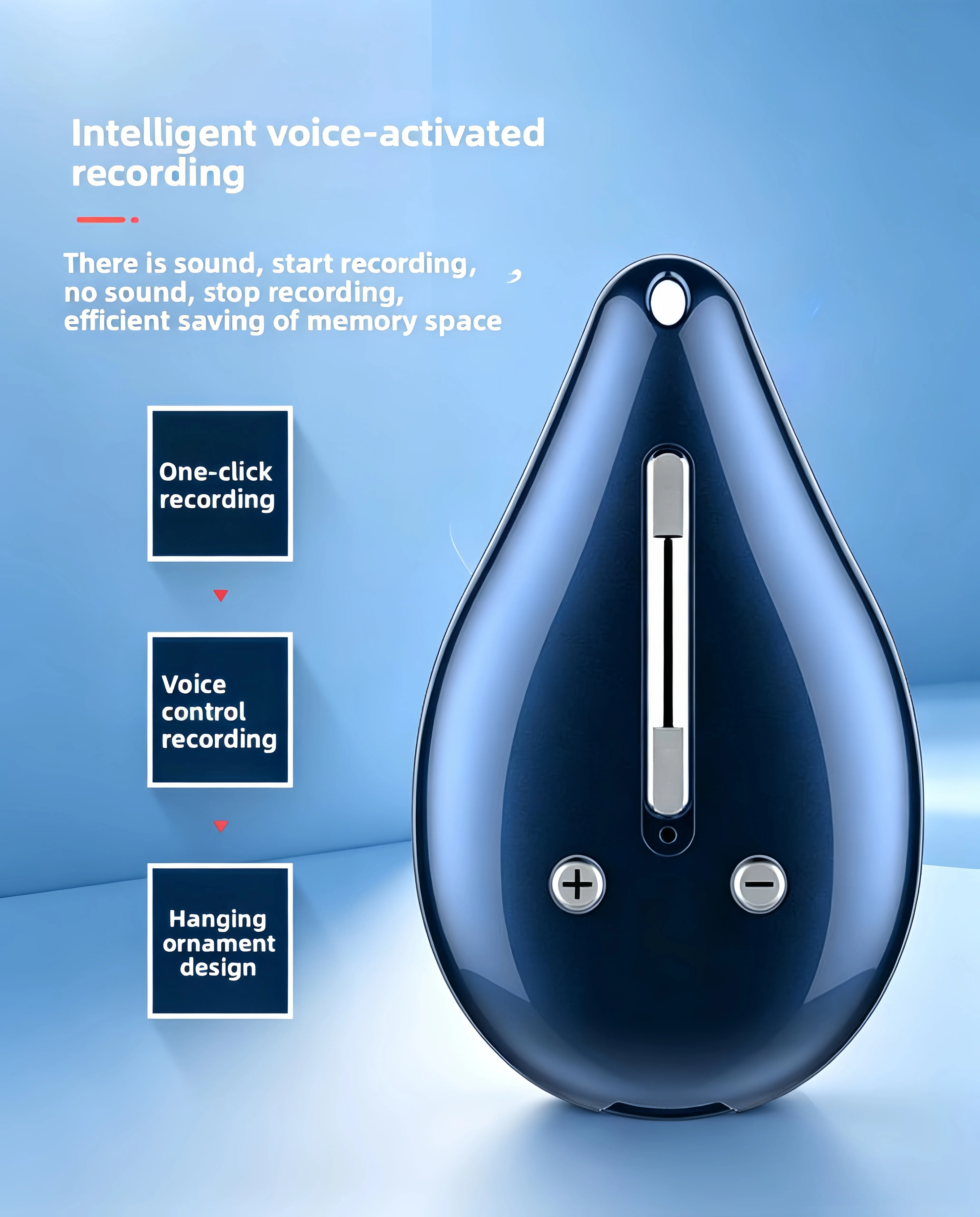 Micro Pendant Mini Voice Activated Recorder Digital Recording 68HRS Sound Professional Dictaphone Audio Small Pendant MP3 Player
Micro Pendant Mini Voice Activated Recorder Digital Recording 68HRS Sound Professional Dictaphone Audio Small Pendant MP3 Player