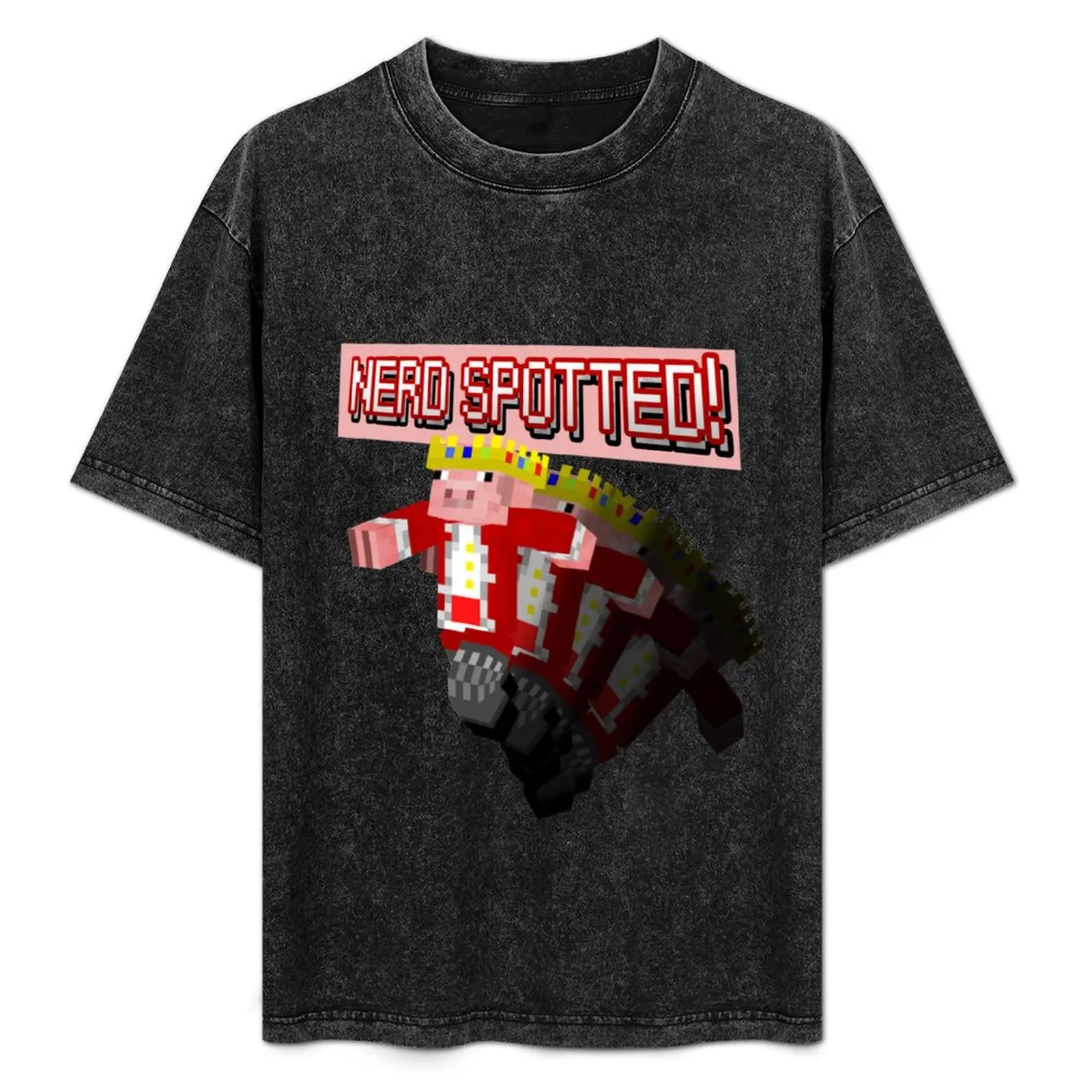 Technoblade NERD SPOTTED Pin Button T-Shirt Retro Style Print Casual Top
Technoblade NERD SPOTTED Pin Button T-Shirt Retro Style Print Casual Top