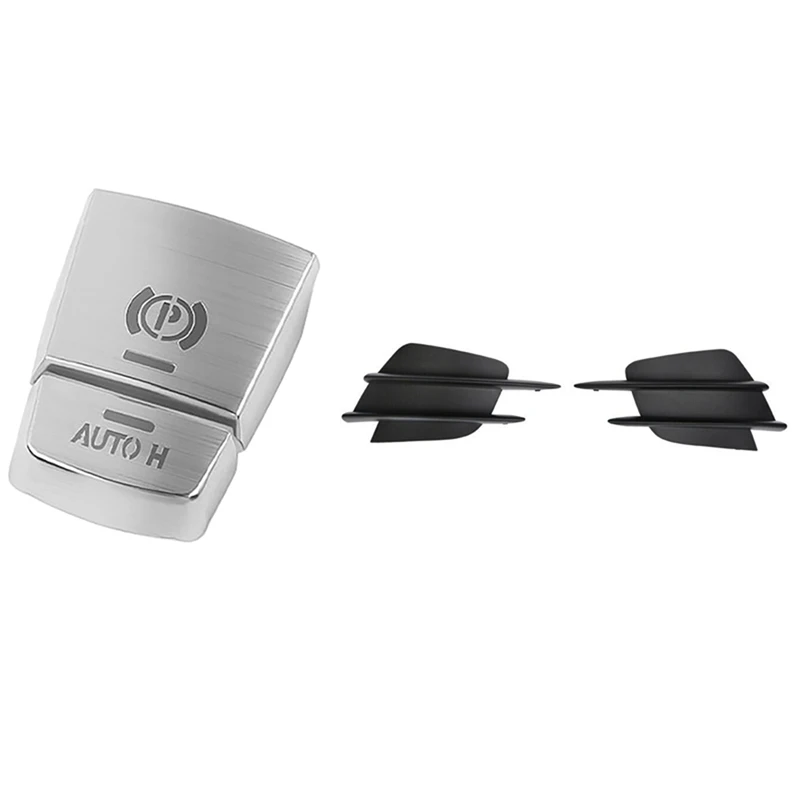 Front Bumper Fog Light Grilles For Mercedes Benz C-Class With 2Pcs Handbrake Auto Cover Trim For -BMW- 5 6 7 Series
Front Bumper Fog Light Grilles For Mercedes Benz C-Class With 2Pcs Handbrake Auto Cover Trim For -BMW- 5 6 7 Series