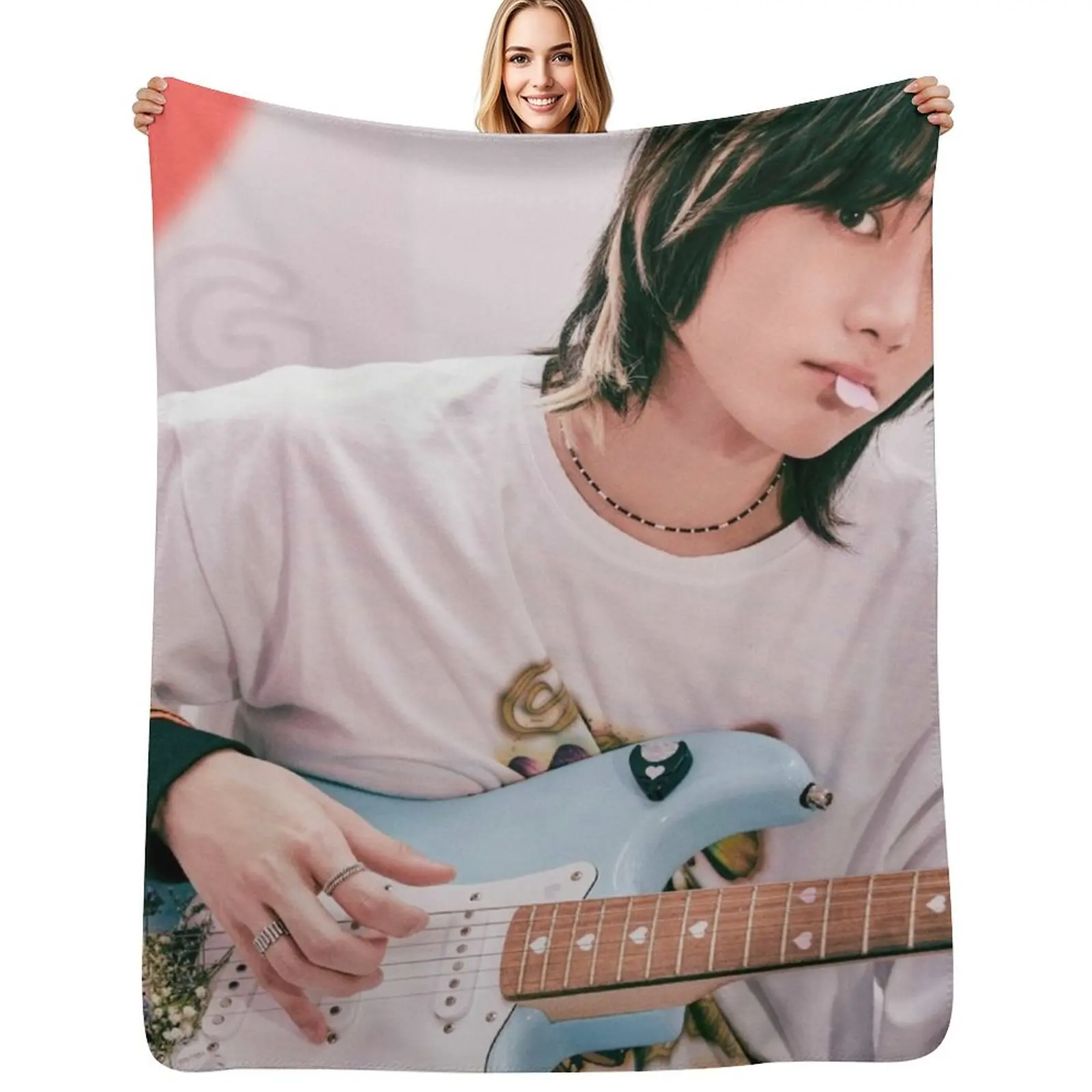 beomgyu Throw Blanket Easy Care Comfortable Blanket for Couch
beomgyu Throw Blanket Easy Care Comfortable Blanket for Couch