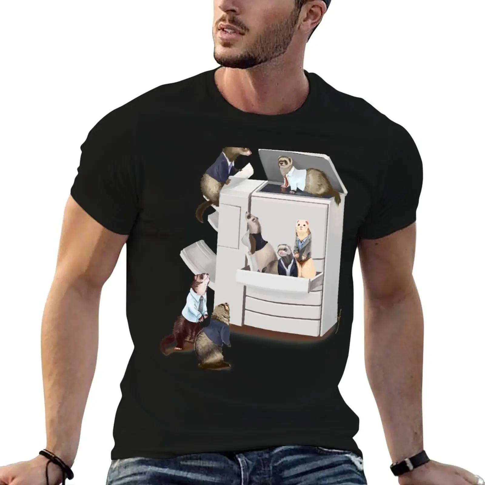 Business of Ferrets T-Shirt summer tops custom shirt cotton graphic tees mens graphic t-shirts big and tall
Business of Ferrets T-Shirt summer tops custom shirt cotton graphic tees mens graphic t-shirts big and tall
