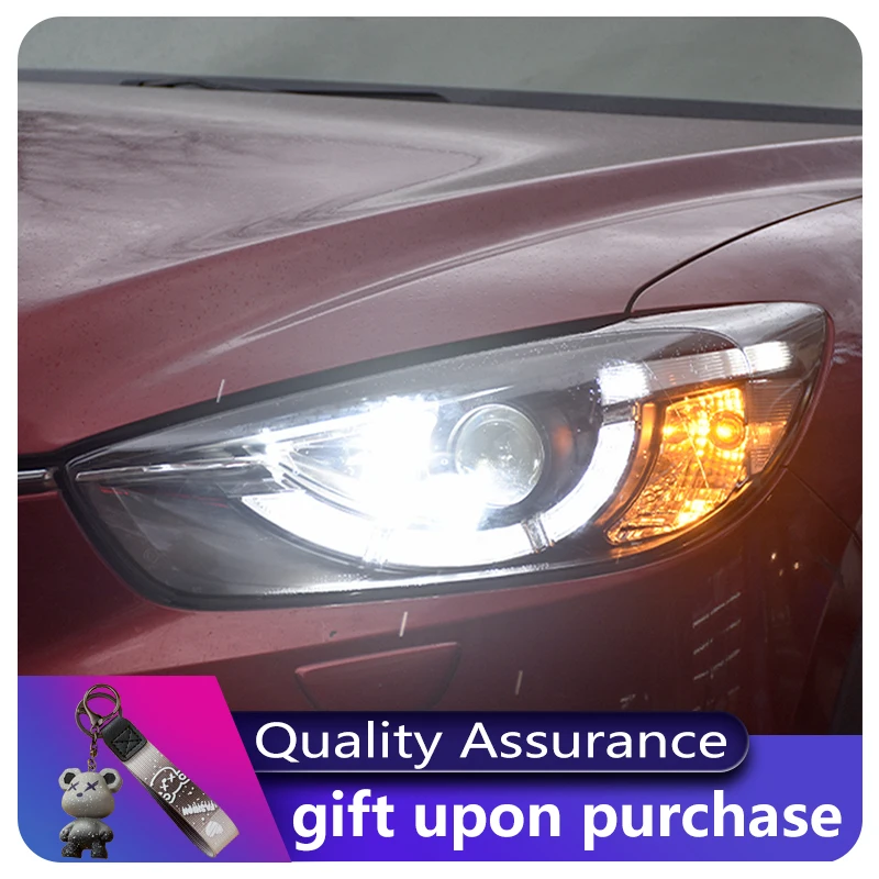 A Pair of Car Stuff Modified For Mazda CX-5 CX5 2013-2016 Front Light DRL Head Lamp LED Plug And Play Automotive Tool Accessory
A Pair of Car Stuff Modified For Mazda CX-5 CX5 2013-2016 Front Light DRL Head Lamp LED Plug And Play Automotive Tool Accessory