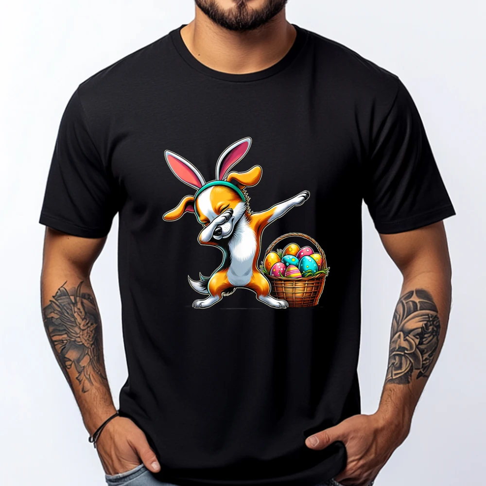 Dabbing Easter Bunny Chiweenie Dog Graphic Tee Shirt Anime Vintage T Shirts Men's Clothes Tshirt MenGothic Style
Dabbing Easter Bunny Chiweenie Dog Graphic Tee Shirt Anime Vintage T Shirts Men's Clothes Tshirt MenGothic Style