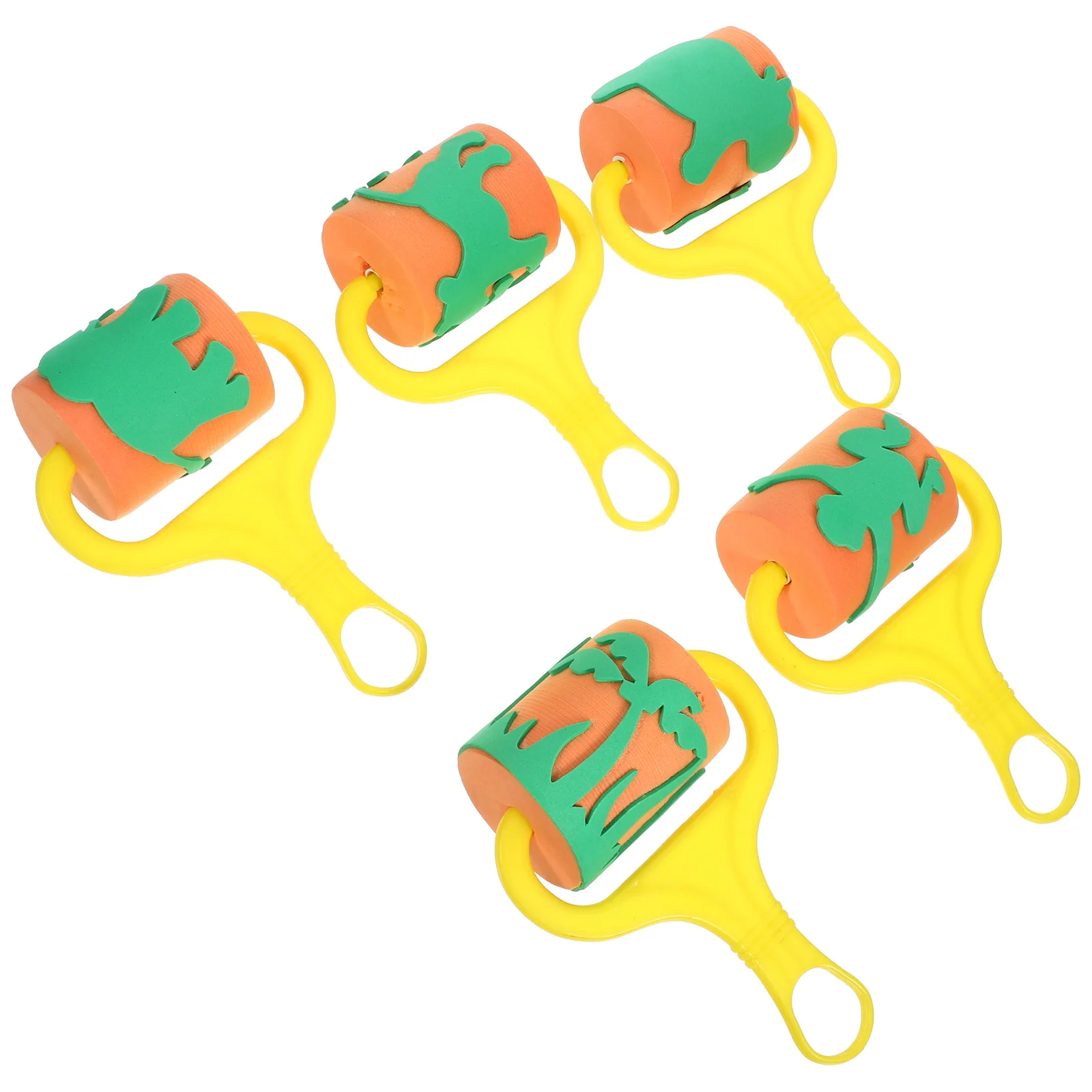 5Pcs Animal Pattern Kids Sponge Painting Rollers Stamper DIY Drawing Stamp Colored for Preschool Kindergarten Beginners
5Pcs Animal Pattern Kids Sponge Painting Rollers Stamper DIY Drawing Stamp Colored for Preschool Kindergarten Beginners