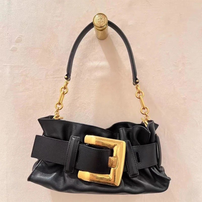 Belt Buckle Crossbody Shoulder Bag,Designer Y2k Girls Motorcycle Style Sling Bag,Luxury Versatile Leather Women Purse,Black/Pink
Belt Buckle Crossbody Shoulder Bag,Designer Y2k Girls Motorcycle Style Sling Bag,Luxury Versatile Leather Women Purse,Black/Pink