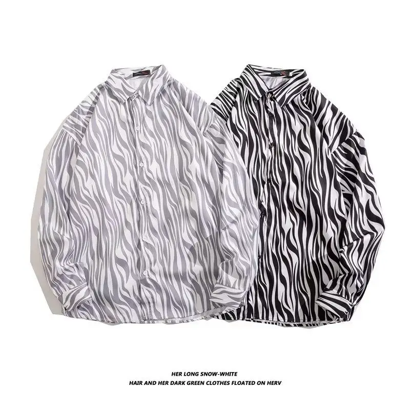 Loose Long Sve irt Hong Kong Sle Versatile Casual Stand Fit Polyester Spring Autumn Men's Faion irt Design
Loose Long Sve irt Hong Kong Sle Versatile Casual Stand Fit Polyester Spring Autumn Men's Faion irt Design