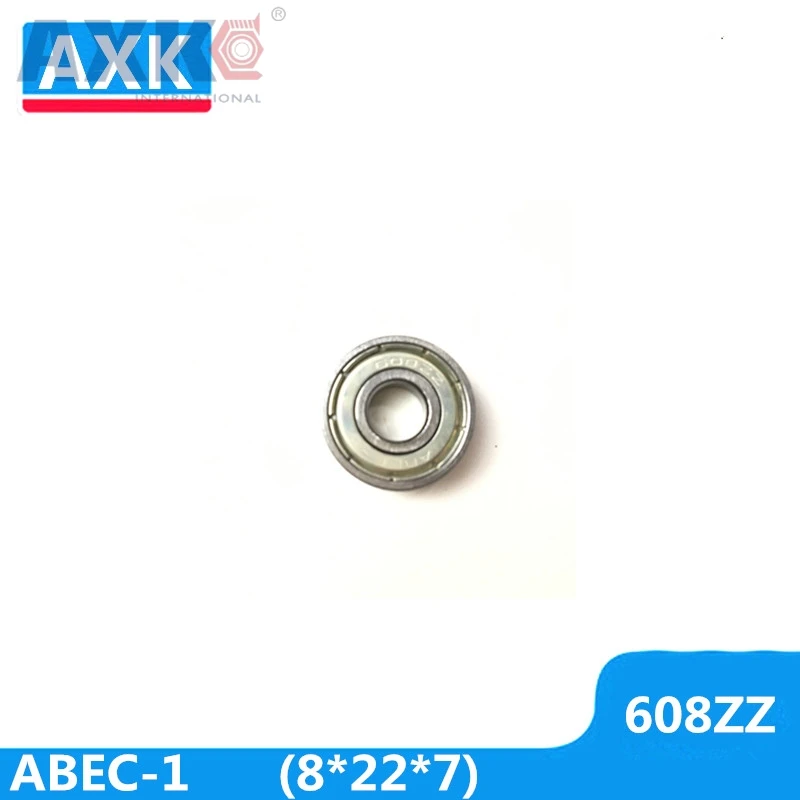 Подшипник AXK 608ZZ ABEC-1 (20 шт.) 8X22X7 мм миниатюрный 608 ZZ шарикоподшипники для лонгборда и скейтборда 608-2Z 608Z
Подшипник AXK 608ZZ ABEC-1 (20 шт.) 8X22X7 мм миниатюрный 608 ZZ шарикоподшипники для лонгборда и скейтборда 608-2Z 608Z