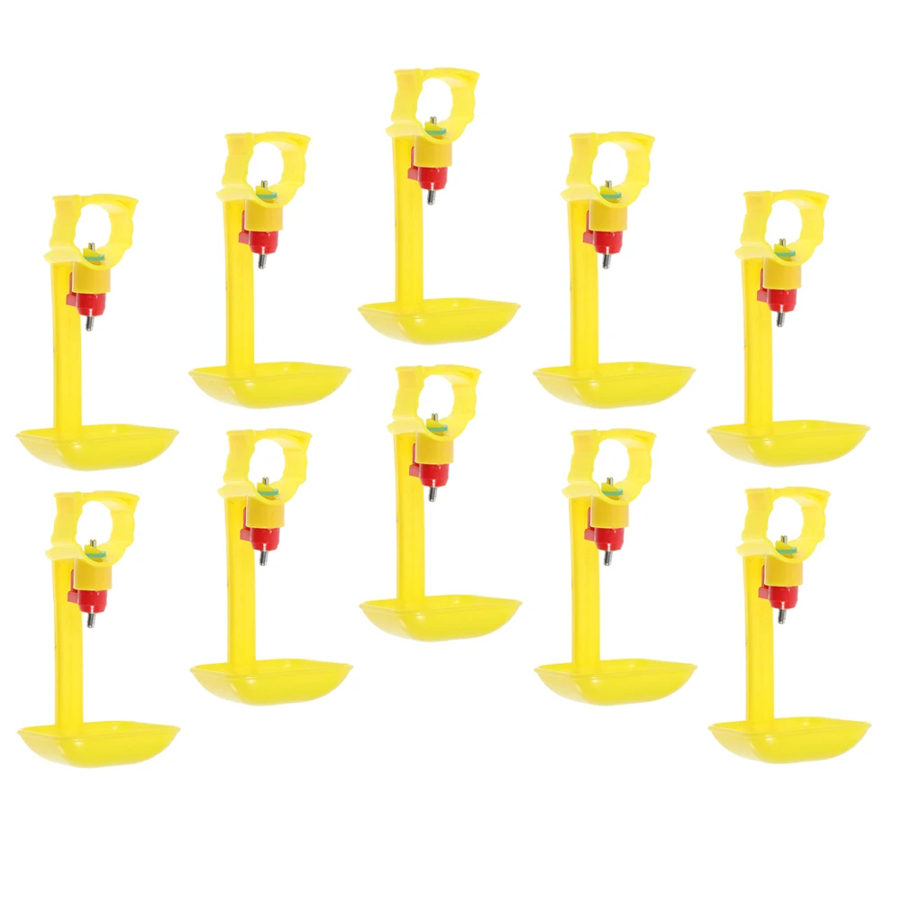 10pcs Chicken Easy Farm Poultry Chicken Coop Waterers Fill Bowl Farm Poultry Feeder Supplies Feeder Container Pet Goods
10pcs Chicken Easy Farm Poultry Chicken Coop Waterers Fill Bowl Farm Poultry Feeder Supplies Feeder Container Pet Goods