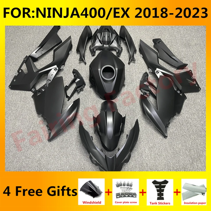 NEW ABS Motorcycle Fairings Kit fit For Ninja400 EX400 EX Ninja 400 2018 2019 2020 2021 2022 2023 full fairing set matte black
NEW ABS Motorcycle Fairings Kit fit For Ninja400 EX400 EX Ninja 400 2018 2019 2020 2021 2022 2023 full fairing set matte black