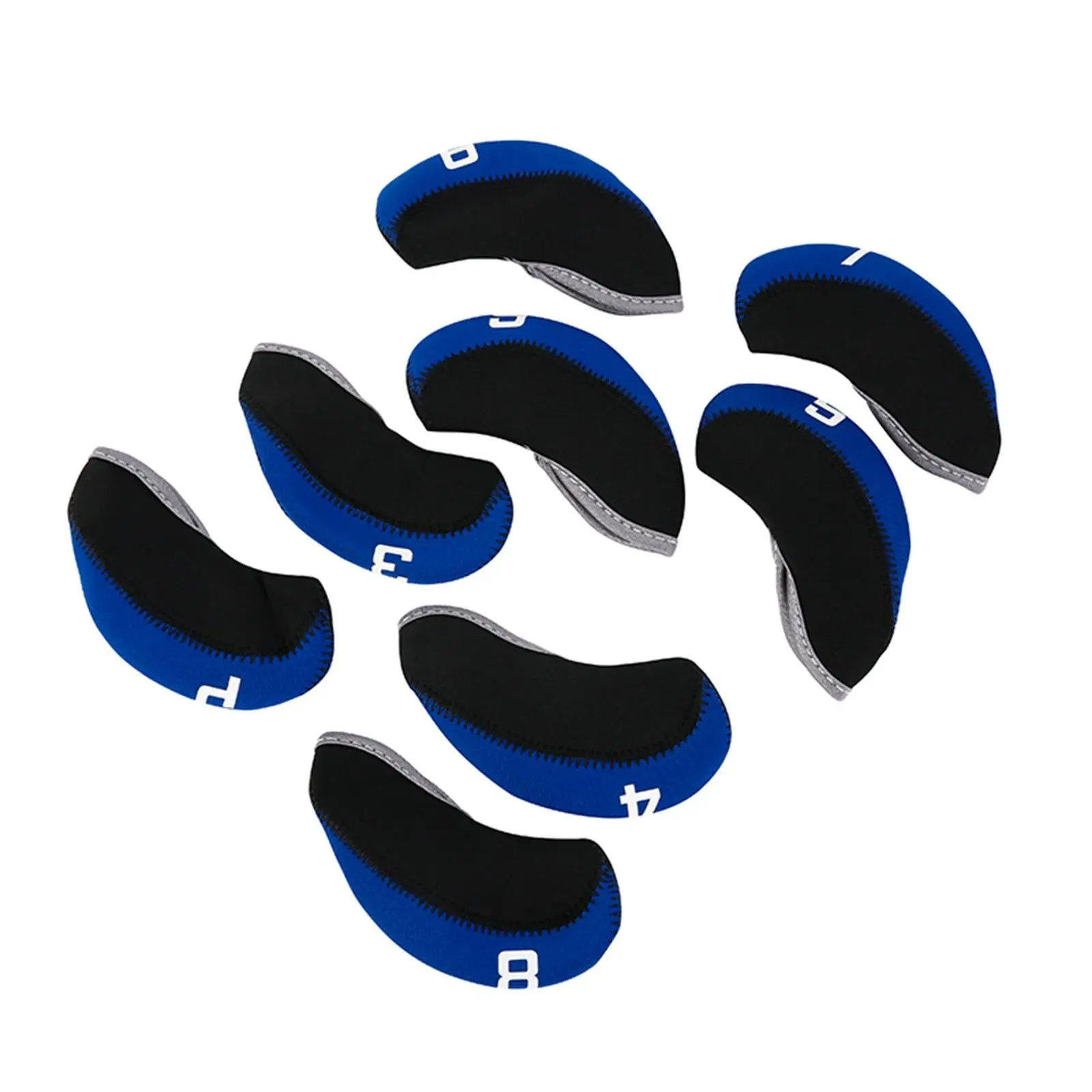 11pcs Golf Iron Head Covers Golf Club Protector with Large Number Headcovers
11pcs Golf Iron Head Covers Golf Club Protector with Large Number Headcovers