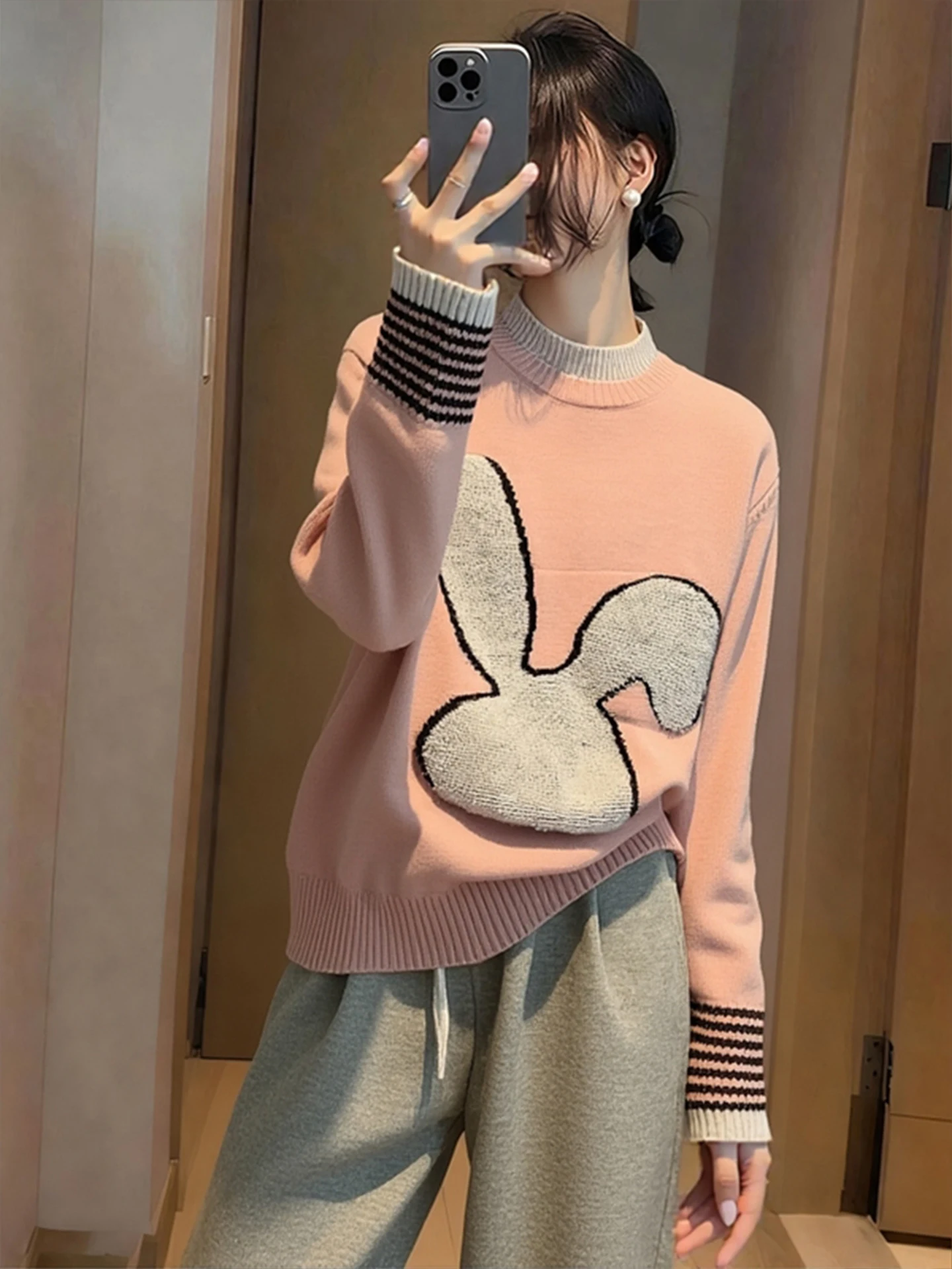 Faionable Cartoon Knitwear Long Sve Base Layer irt Color Blo Design Winter 2026 Women's Casual Comfortable Sle
Faionable Cartoon Knitwear Long Sve Base Layer irt Color Blo Design Winter 2026 Women's Casual Comfortable Sle