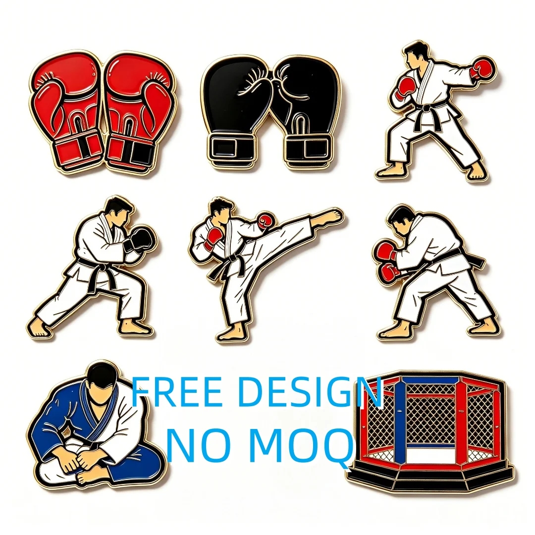 Custom Badge Martial Arts Boxing Glove Enamel Lapel Pin, Judo Taekwondo Black Belt Fighter Brooch Sport Gift Badge
Custom Badge Martial Arts Boxing Glove Enamel Lapel Pin, Judo Taekwondo Black Belt Fighter Brooch Sport Gift Badge
