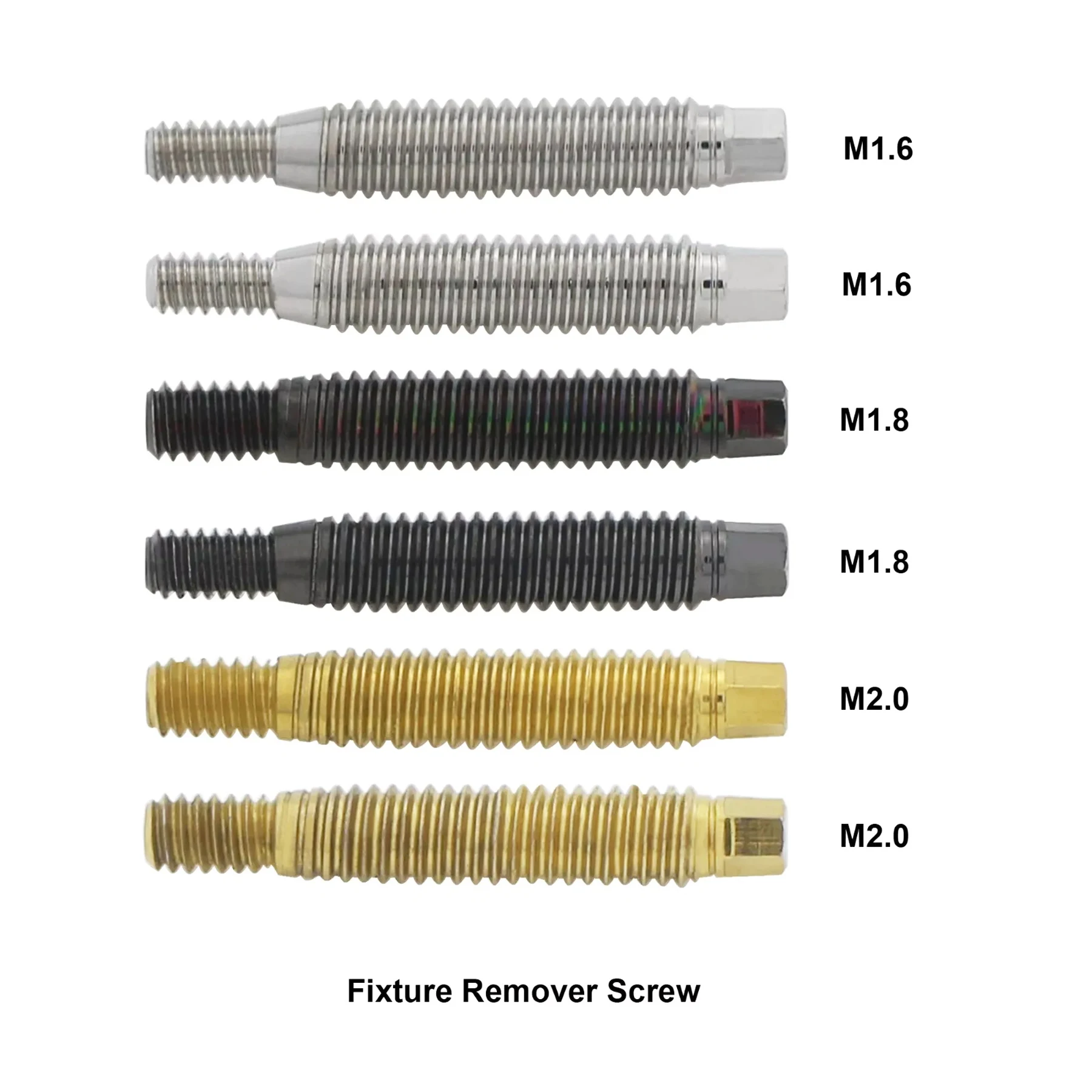 Dental Implant Fixture Removal Screw Neobiotech FR Kit Screw Driver HEX Torque Control Wrench
Dental Implant Fixture Removal Screw Neobiotech FR Kit Screw Driver HEX Torque Control Wrench
