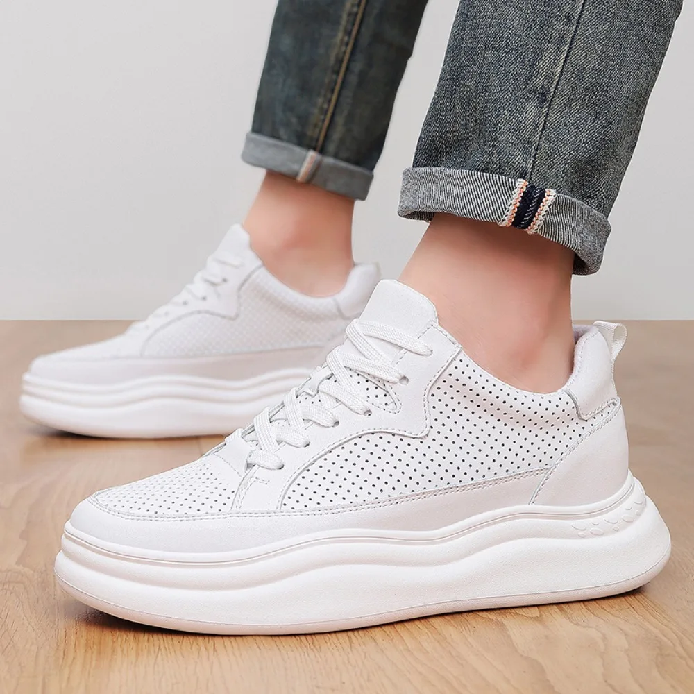 New Trendy Casual Shoes Versatile Men Skateboard Footwear All-Match Platform Sneakers Fashion Style Man Vulcanize Shoes Trainers
New Trendy Casual Shoes Versatile Men Skateboard Footwear All-Match Platform Sneakers Fashion Style Man Vulcanize Shoes Trainers