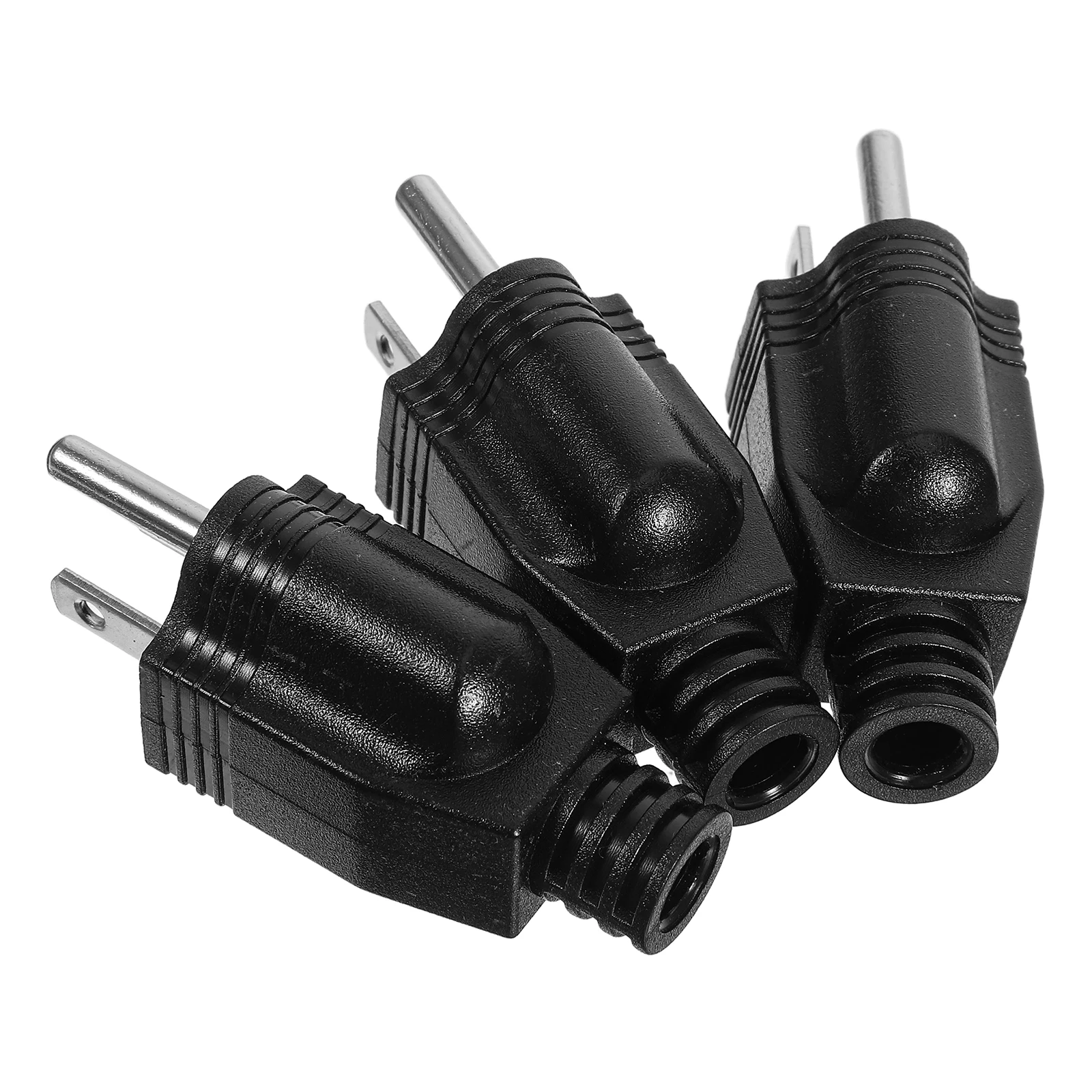3 Pcs Wiring Plug 110-125V 15A Black Flat Wall Heavy Duty Electrical Cord Repair Plug Replacement
3 Pcs Wiring Plug 110-125V 15A Black Flat Wall Heavy Duty Electrical Cord Repair Plug Replacement