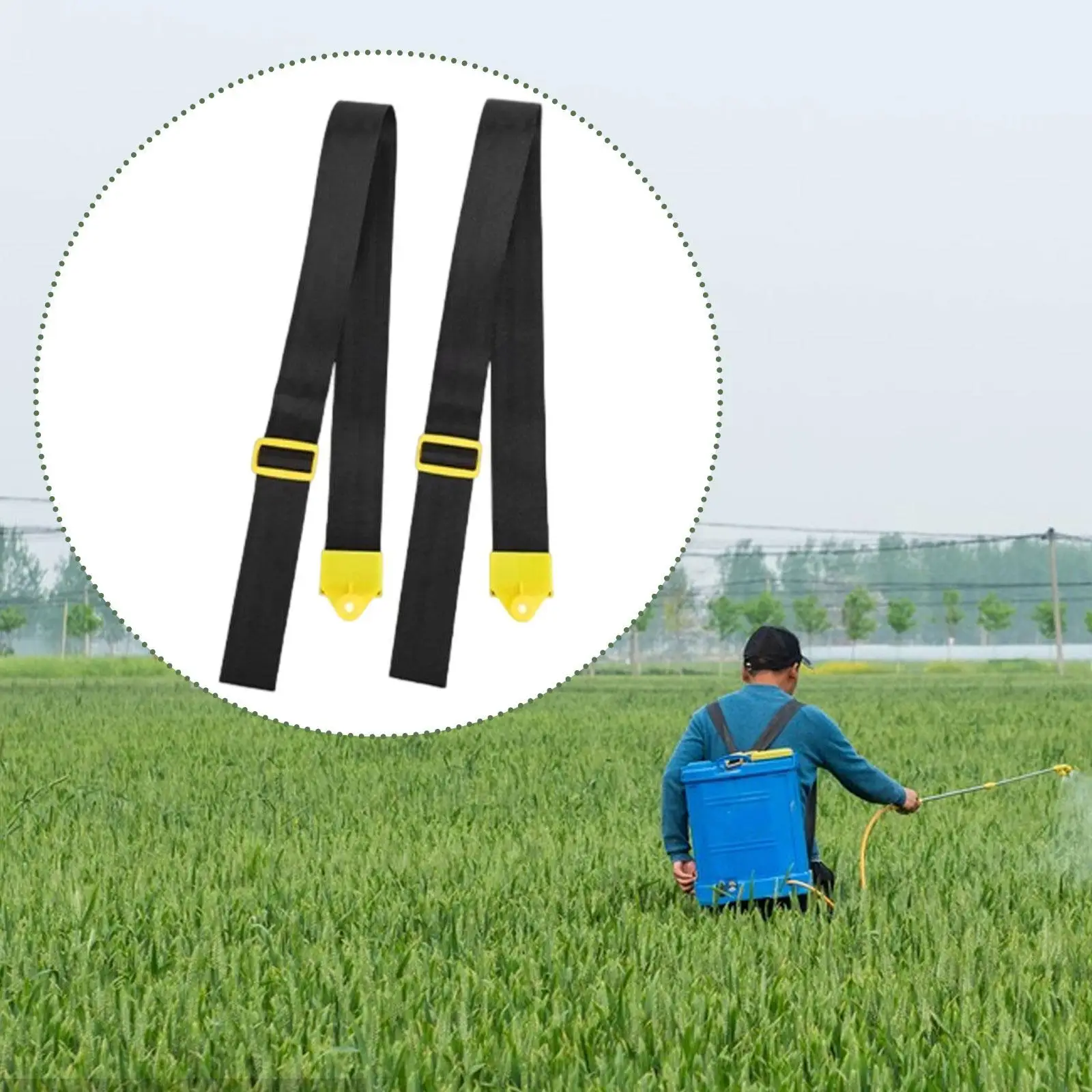 Easy Install Backpack Sprayer Shoulder Straps Replacement Adjustable Nylon Garden Accessory for Agriculture Outdoor Use
Easy Install Backpack Sprayer Shoulder Straps Replacement Adjustable Nylon Garden Accessory for Agriculture Outdoor Use
