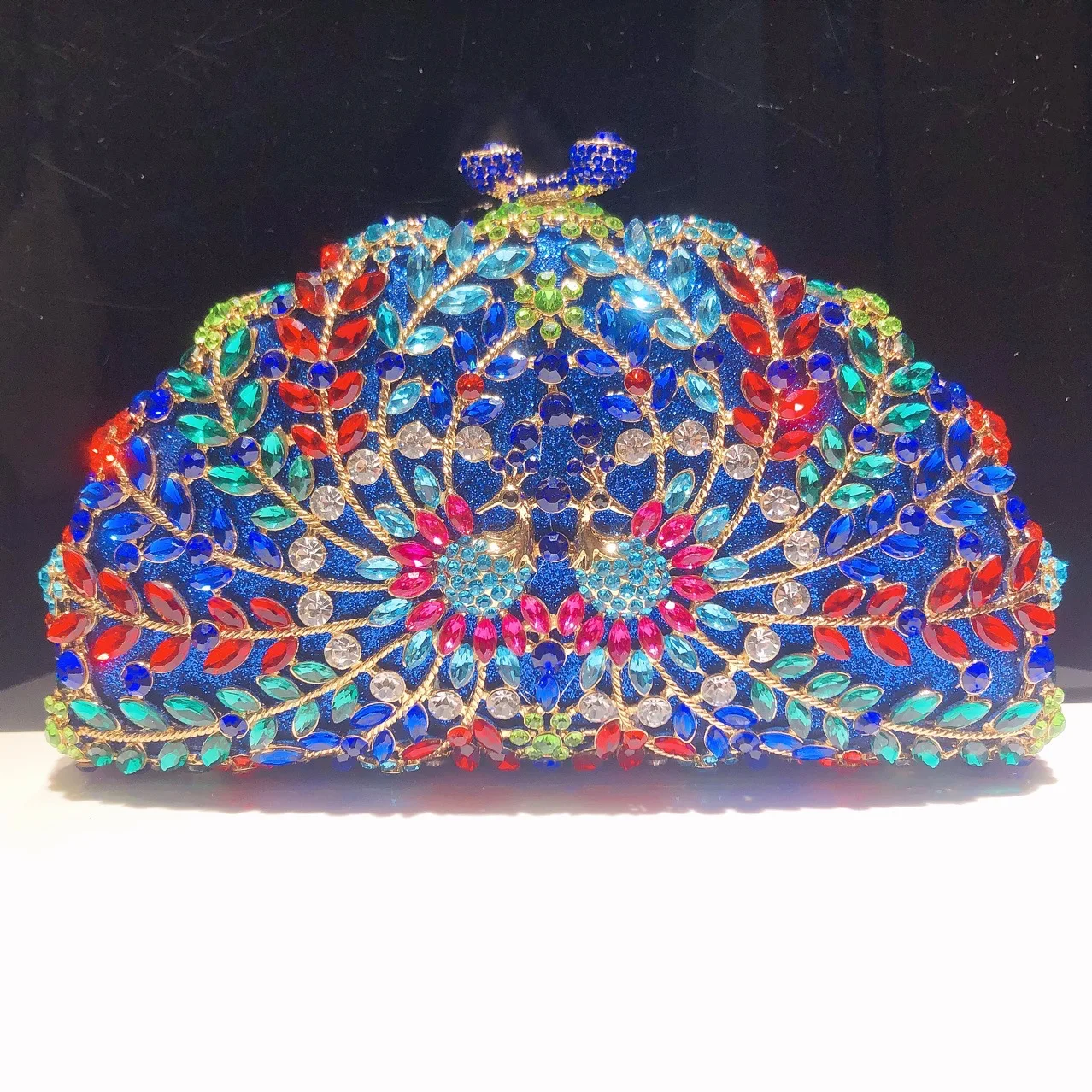 19.5x11CM Peacock Open Tail Diamond Dinner Bag Rhinestone Bag Banquet Clutch Bag Peacock Clutch Bag A7642
19.5x11CM Peacock Open Tail Diamond Dinner Bag Rhinestone Bag Banquet Clutch Bag Peacock Clutch Bag A7642