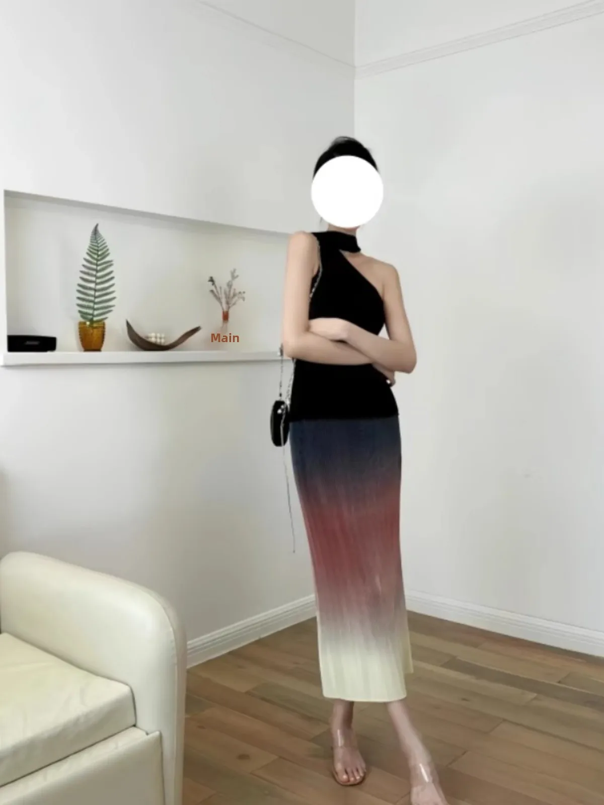 Ice Silk Gradient Half Skirt Women's Summer Thin Cool Sunscreen Beach One-Piece Dress Dopaamine Commute Style High W...
Ice Silk Gradient Half Skirt Women's Summer Thin Cool Sunscreen Beach One-Piece Dress Dopaamine Commute Style High W...