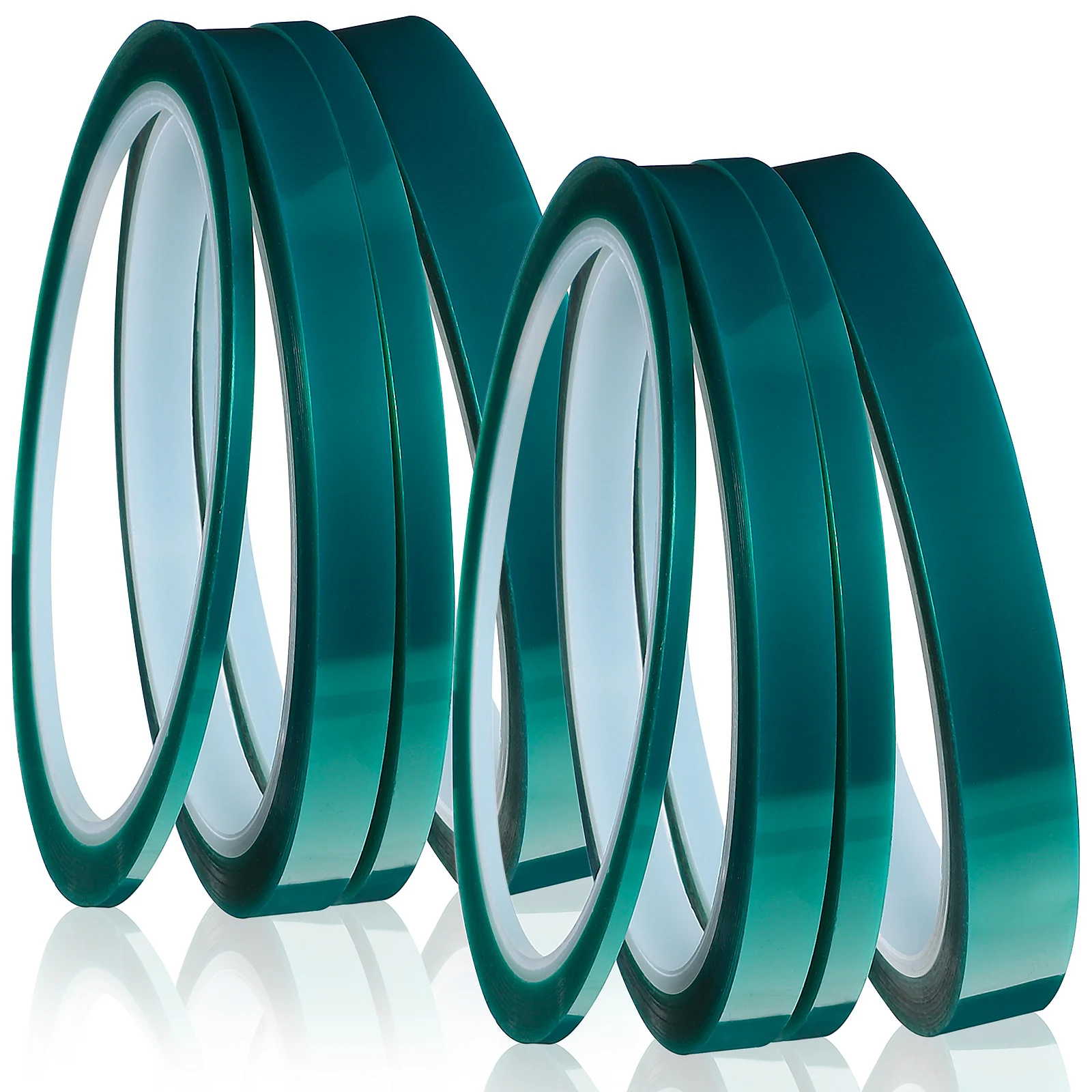 8 Packs Green Resistant Tape 2x3mm 2x5mm 2x8mm 2x12mm Heat Resistant Tape For Heat High Temperature Repair Thermal
8 Packs Green Resistant Tape 2x3mm 2x5mm 2x8mm 2x12mm Heat Resistant Tape For Heat High Temperature Repair Thermal
