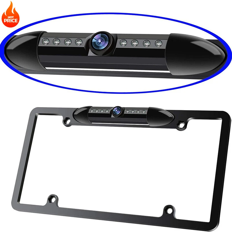 American License Plate Black Frame Car Camera Hd Infrared Night Vision Beautiful Frame Rear View Reversing Camera
American License Plate Black Frame Car Camera Hd Infrared Night Vision Beautiful Frame Rear View Reversing Camera