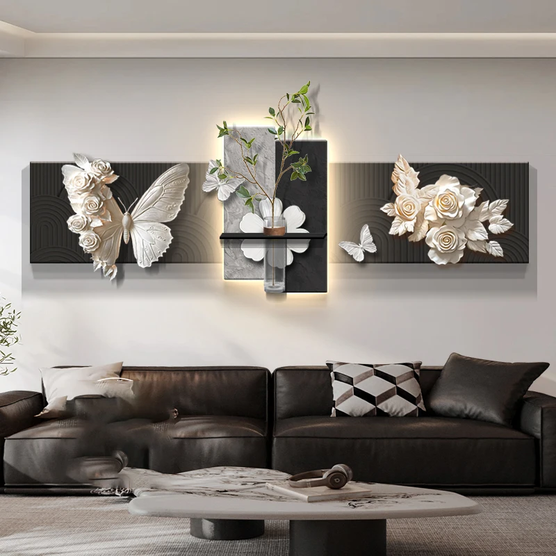 Modern decoration living room corridor LED decorative painting sandstone sofa bedroom mural light
Modern decoration living room corridor LED decorative painting sandstone sofa bedroom mural light