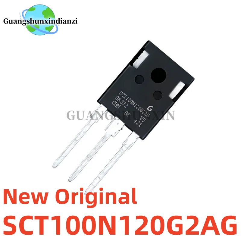 5 шт. НОВЫХ оригинальных транзисторов SCT100N120G2AG TO-247 1200В 75А высшего качества. В наличии.
5 шт. НОВЫХ оригинальных транзисторов SCT100N120G2AG TO-247 1200В 75А высшего качества. В наличии.