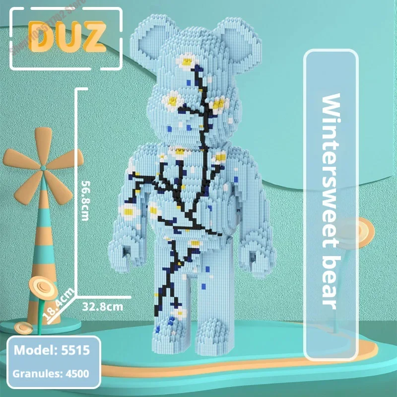 Building blocks, oversized violent bears, compatible with floor decorations, wholesale of holiday gifts for boys and girls
Building blocks, oversized violent bears, compatible with floor decorations, wholesale of holiday gifts for boys and girls