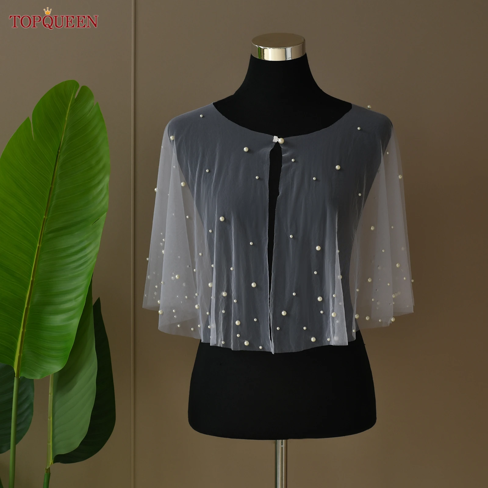 TOPQUEEN элегантный летний укороченный топ из тюля с жемчугом, аксессуары для свадебного платья, шаль, кардиган, топ с жемчужными пуговицами, Vg120, настраиваемый
TOPQUEEN элегантный летний укороченный топ из тюля с жемчугом, аксессуары для свадебного платья, шаль, кардиган, топ с жемчужными пуговицами, Vg120, настраиваемый