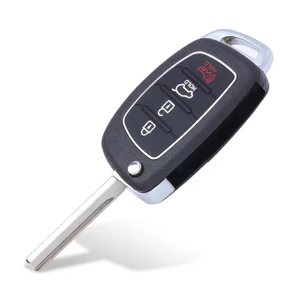 KEYECU 4 Buttons 433MHz 4D60 Chip for Hyundai Santa Fe 2016 2017 2018 2019 Auto Flip Remote Key Fob 95430-2W110 TQ8-RKE-4F31
KEYECU 4 Buttons 433MHz 4D60 Chip for Hyundai Santa Fe 2016 2017 2018 2019 Auto Flip Remote Key Fob 95430-2W110 TQ8-RKE-4F31