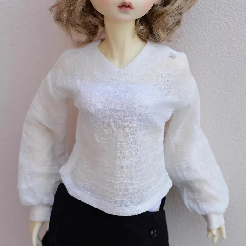 【Only Clothes】1/3 1/4 Lantern Sleeves V-neck Shirt with Tube Top Bra for TD85 ID75 Dragon Soul 73 Normal/Strong Big Dolls
【Only Clothes】1/3 1/4 Lantern Sleeves V-neck Shirt with Tube Top Bra for TD85 ID75 Dragon Soul 73 Normal/Strong Big Dolls