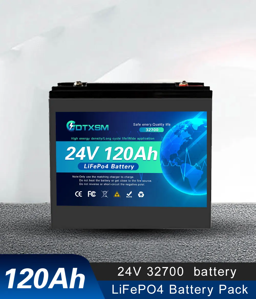 32700 LiFePO4 24V 120Ah,32700 LiFePO4 Battery,with Built-in 100A BMS for RV Marine Solar Overland Off-Grid,Stable output
32700 LiFePO4 24V 120Ah,32700 LiFePO4 Battery,with Built-in 100A BMS for RV Marine Solar Overland Off-Grid,Stable output