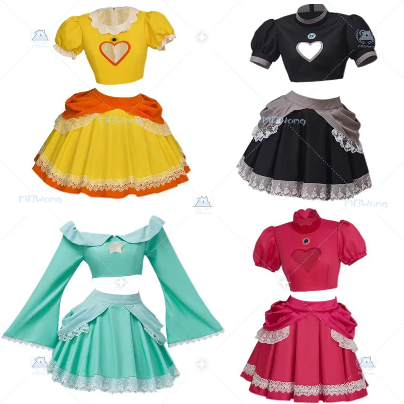 Princess Rosalina Cosplay Costume Fancy Dress Peach Sisters Bowsette Cosplay Costume Tops Skirts For Hallowmas Party Adult
Princess Rosalina Cosplay Costume Fancy Dress Peach Sisters Bowsette Cosplay Costume Tops Skirts For Hallowmas Party Adult