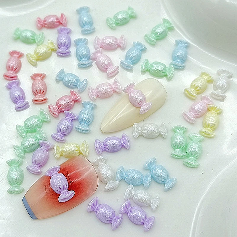 50PC 3D Pearlescent Nail Art candy Charms Accessories Parts For Manicure Decor Glitter Nails Decoration Design Supplies Material
50PC 3D Pearlescent Nail Art candy Charms Accessories Parts For Manicure Decor Glitter Nails Decoration Design Supplies Material
