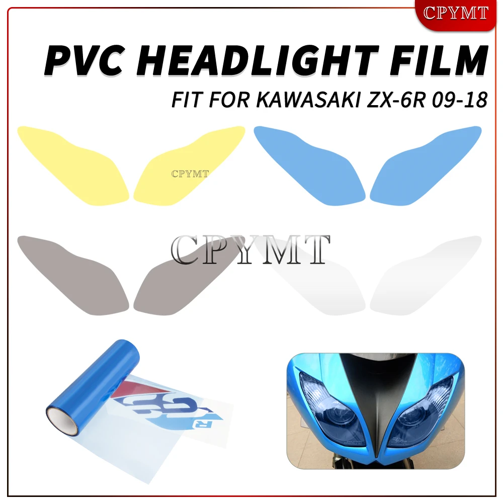 Headlight Sticker Waterproof Film Motorcycle Decals Fit for Kawasaki NINJA ZX-6R ZX6R 2009-2018 Motorcycle Headlight Decals
Headlight Sticker Waterproof Film Motorcycle Decals Fit for Kawasaki NINJA ZX-6R ZX6R 2009-2018 Motorcycle Headlight Decals