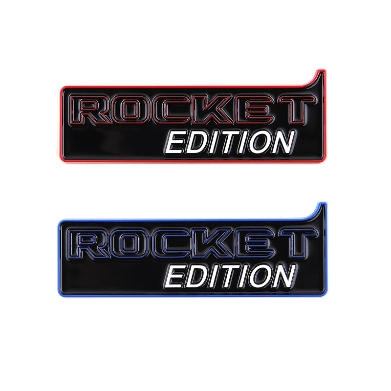 3D ABS ROCKET EDITION Logo Car Side Fender Rear Trunk Emblem Badge Sticker Decals Car Decoration Accessories Car Sticker emblemr
3D ABS ROCKET EDITION Logo Car Side Fender Rear Trunk Emblem Badge Sticker Decals Car Decoration Accessories Car Sticker emblemr