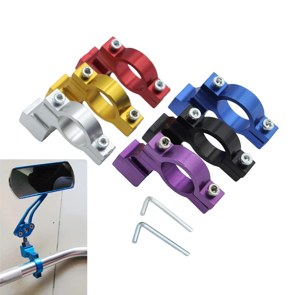 1 Pair 7/8" Motorcycle 22mm CNC Aluminum Mounting Bracket Universal Handlebar Mirror Bracket Adapter Bracket Clamp Accessories
1 Pair 7/8" Motorcycle 22mm CNC Aluminum Mounting Bracket Universal Handlebar Mirror Bracket Adapter Bracket Clamp Accessories