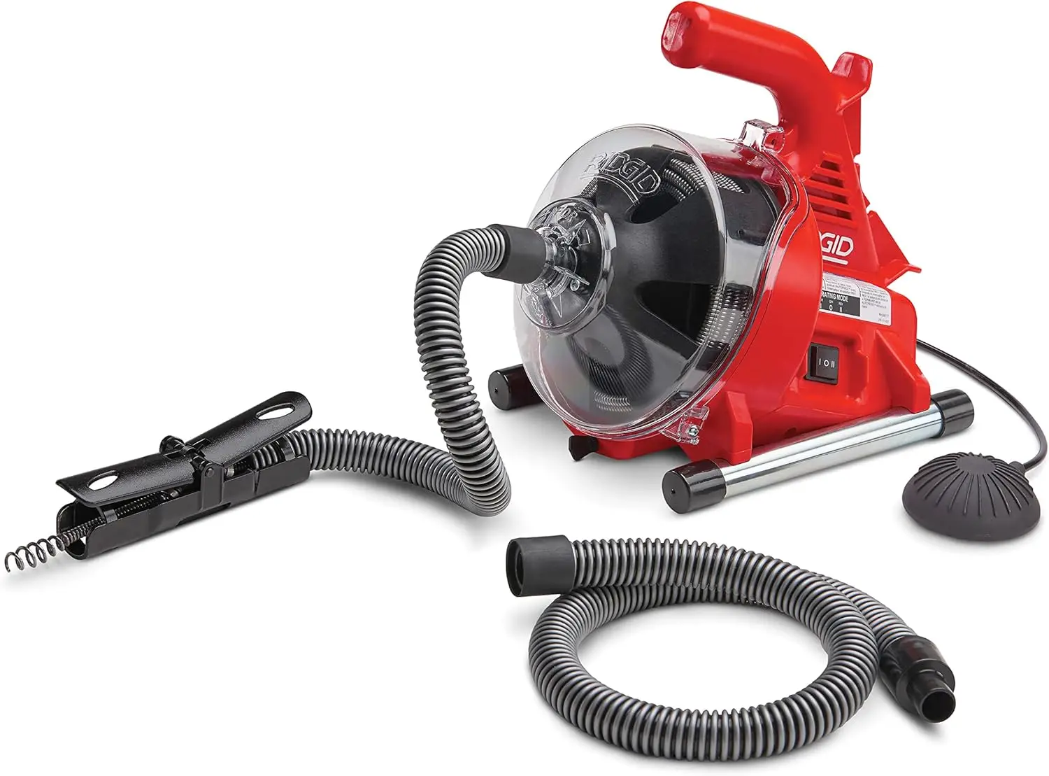 55808 PowerClear 120 Volt Drain Cleaning Machine Kit for Tubs Showers and Sinks Drain Cleaner Machine Kit with AUTOFEED Inner
55808 PowerClear 120 Volt Drain Cleaning Machine Kit for Tubs Showers and Sinks Drain Cleaner Machine Kit with AUTOFEED Inner