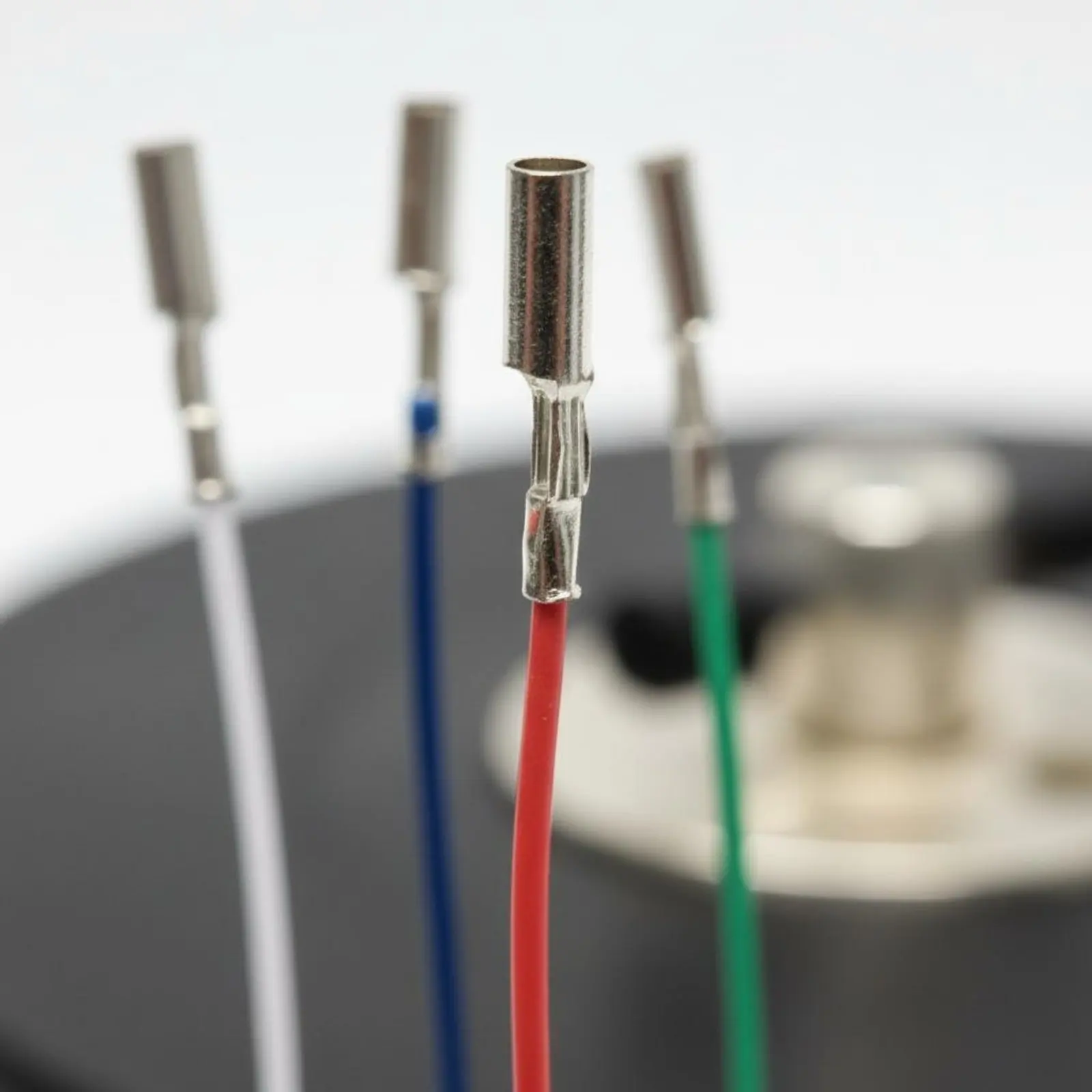4 Pieces Turntable Headshell Leads Color-Coded Vinyl Pickup Connection Cables Audio Equipment Accessory for Audiophiles
4 Pieces Turntable Headshell Leads Color-Coded Vinyl Pickup Connection Cables Audio Equipment Accessory for Audiophiles